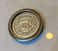Collings & Wallis 4lb Cast Iron Weight W389