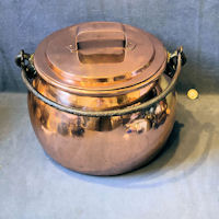 Copper Cookpot with Lid CP125
