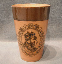Doulton Commemorative Beaker CC92