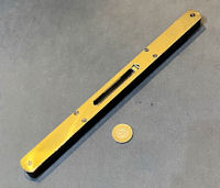 Ebony & Brass Spirit Level SL102