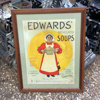 Edwards Soups Card Advert A180