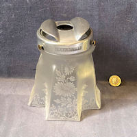 Etched Frosted Glass Lamp Shade S631