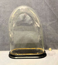 Flat Sided Glass Dome D36