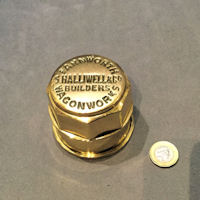 Farnworth Brass Waggon Wheel Hub Cap HC12