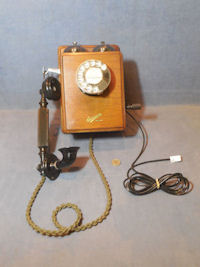Fully Converted Ericsson No2200 Wall Telephone