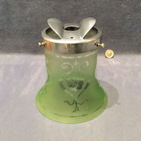 Green Tinted Glass Lamp Shade S502
