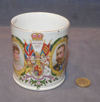 Harrods 1911 Coronation Mug CC144
