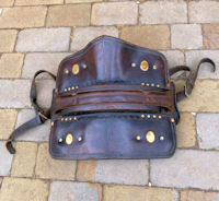 Heavy Horse Leather Saddle Pad H72