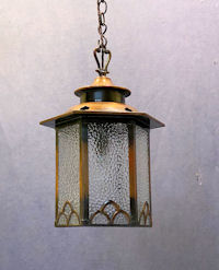 Hexagonal Electric Hall Lantern HL591