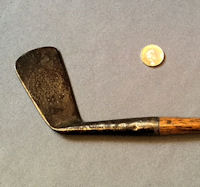 Hickory Shafted Golfing Iron GC39