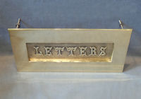 Huge Brass Letter Flap