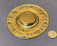 J. E Avons & Smith Brass Safe Plate SP220