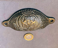 Kenrick Cast Iron Cup Drawer Handle CK563