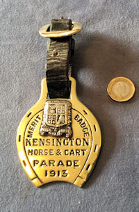 Kensington Horse and Cart Parade Merit Badge