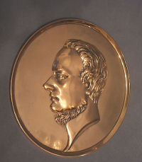 Large Brass Medallion CC47