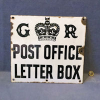 Ludlow GR Letter Box Plate PS75