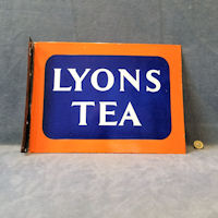 Lyons Tea Enamel Sign S336