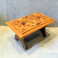 Marquetry Footstool F363