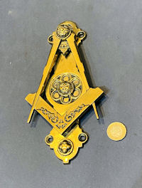 Masonic Brass Door Knocker DK446