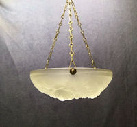Moulded Frosted Glass Bowl Light Fitting HL503