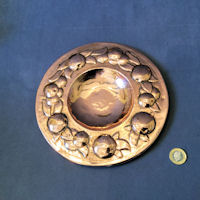 Newlyn Copper Circular Tray T151