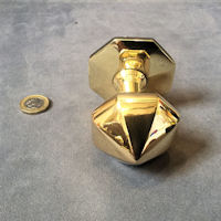 Octagonal Brass Door Pull Knob DP561