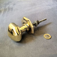Octagonal Brass Door Pull Knob DP582