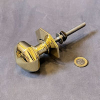 Octagonal Brass Door Pull Knob DP584