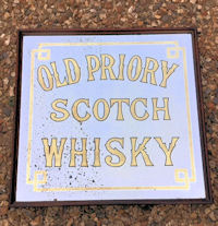 Old Priory Scotch Whisky Mirror M156