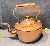 Oval Copper Kettle K211