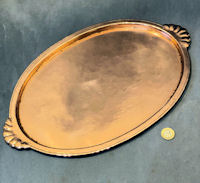 Oval Copper Tray T192