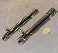 Pair of 5.5 inches Steel Door Bolts, 2 pairs availabe DB712
