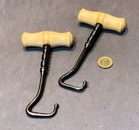 Pair of Bone Handled Boot Pulls BJ17