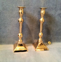 Pair of Brass Candlesticks CS178