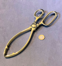 Pair of Brass Coal Grips F765