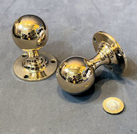 Pair of Brass Door Handles DH047