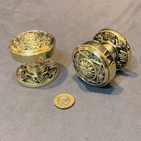 Pair of Brass Door Handles DH062