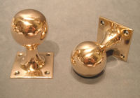 Pair of Brass Door Handles DH072