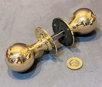 Pair of Brass Door Handles DH1125