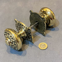 Pair of Brass Door Handles DH1170