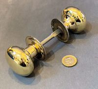 Pair of Brass Door Handles DH1191