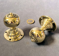 Pair of Brass Door Handles DH1204