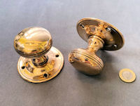 Pair of Brass Door Handles DH1210