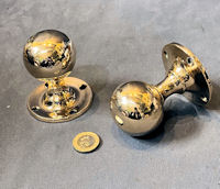 Pair of Brass Door Handles DH1213