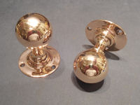 Pair of Brass Door Handles DH413