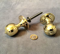 Pair of Brass Door Handles DH608