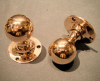 Pair of Brass Door Handles DH669