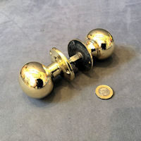 Pair of Brass Door Handles DH916