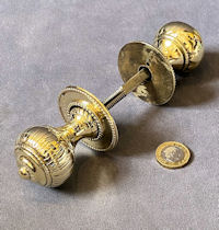 Pair of Brass Door Handles DH983