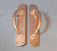 Pair of Brass Door Pulls, 2 pairs available DP388